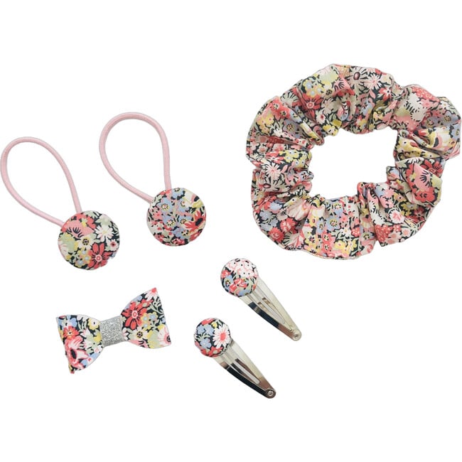 Liberty of London Hair Bundle, Thorpe Hill Coral