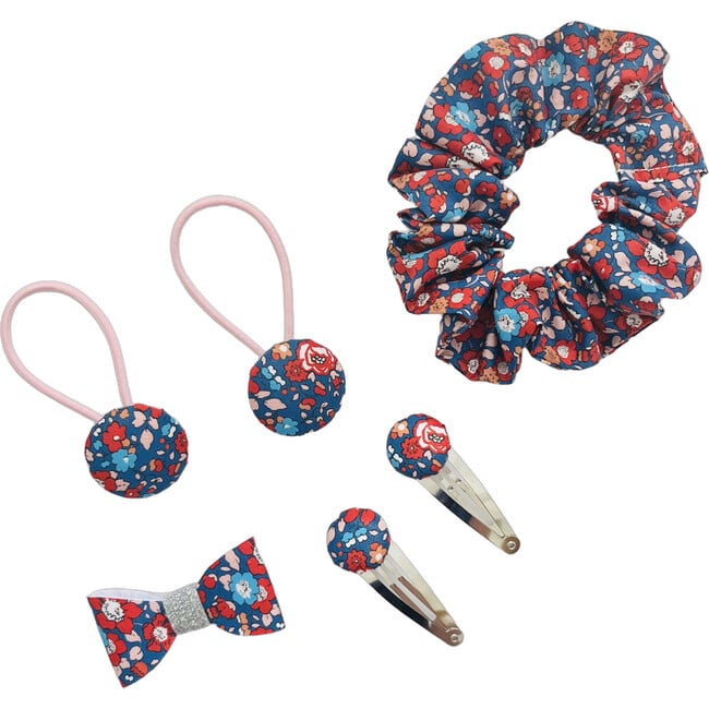 Liberty of London Hair Bundle, Betsy Ann Navy