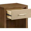Eloise Assembled Nightstand in Natural Walnut & Performance Sand Eco-Weave - Nightstands - 2