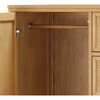 Marin with Cane Assembled Chifforobe in Honey/Honey Cane - Storage - 2