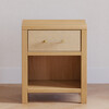 Eloise Assembled Nightstand in Honey and Performance Sand Eco-Weave - Nightstands - 6