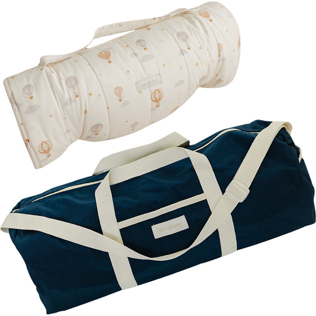 Nap Mat Set, Hot Balloon & Navy Bag