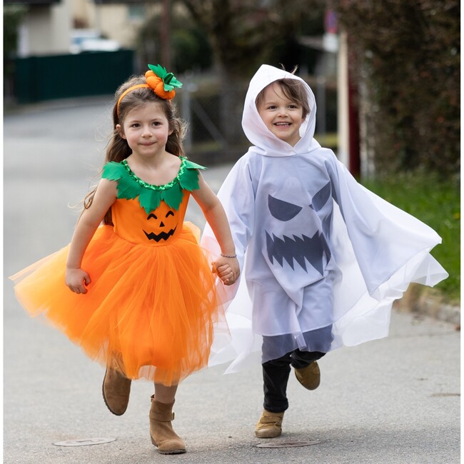Spooky Ghost Poncho - Costumes - 2