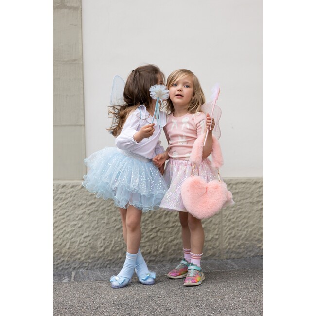 Iridescent Celestrial Fairy Wings, Tutu, Wand - Costumes - 3