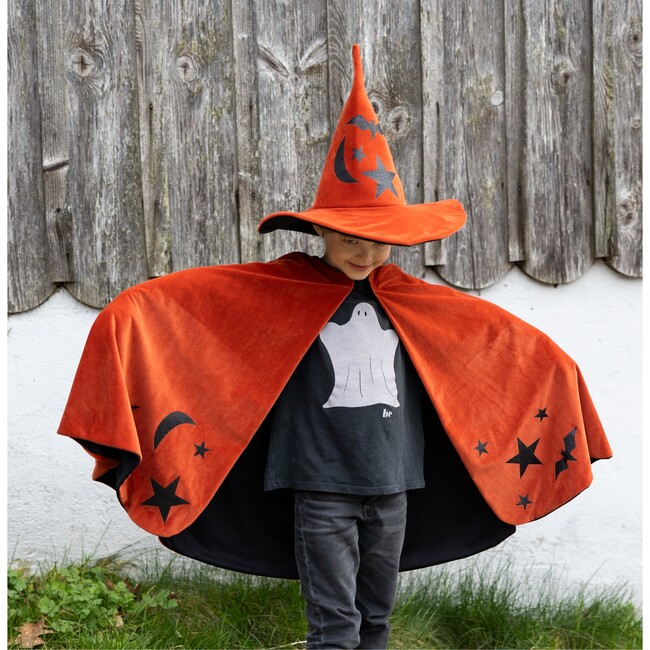 Autum Embers Wizard Cape and Hat - Costumes - 2