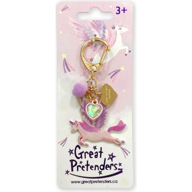 Amazing Alicorn Purse, Bag Charm, and Necklace, 3pc Bundle - Costume Accessories - 4