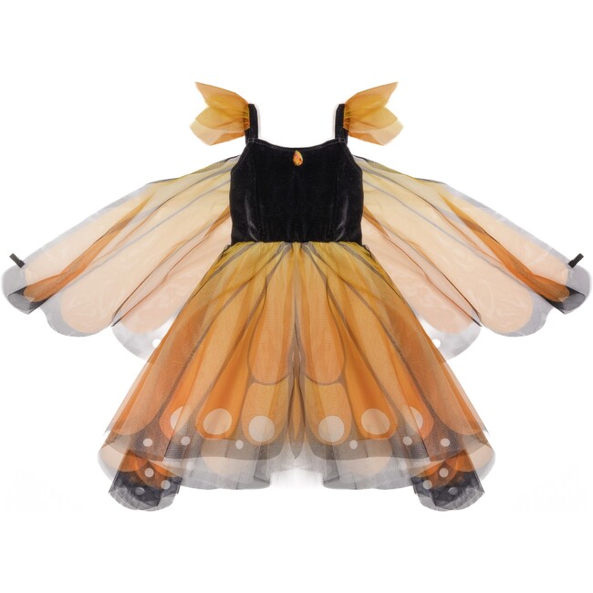 Butterfly Twirl Dress with Wings & Headband, Monarch - Costumes - 5