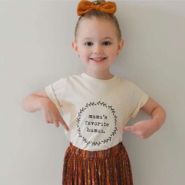 Mamas Favorite Human Organic Cotton Kids Tee Short Sleeve - T-Shirts - 2