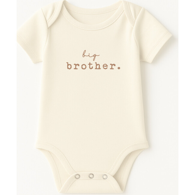 Big Brother Clay Organic Cotton Short Sleeve Baby Bodysuit