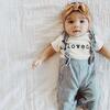 Loved. Organic Cotton Baby Bodysuit Short Sleeve - Onesies - 6