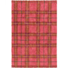 Washable Rug Tartan Vintage Red - Rugs - 1 - thumbnail