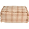 Handloom Pouf Rose - Ottomans - 1 - thumbnail