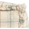 Handloom Pouf Blue Sage - Ottomans - 4