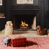 Handloom Pouf Mapple Red - Ottomans - 3