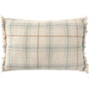 Handloom Cushion Blue Sage - Decorative Pillows - 1 - thumbnail