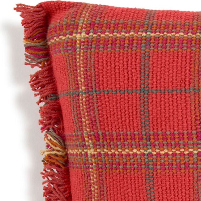 Handloom Cushion Mapple Red - Decorative Pillows - 4