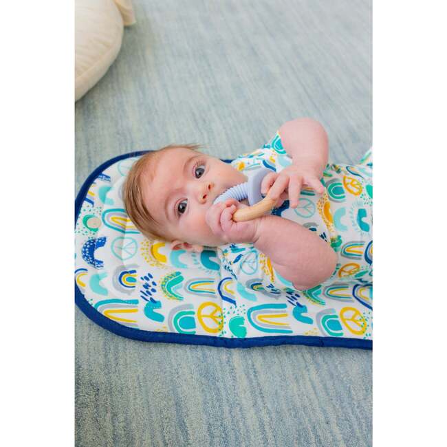Pret® Changing Clutch - Rainbows Blue - Changing Pads - 2