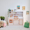 Teamson Kids Little Chef St. Louis Wooden Play Kitchen with 15 Accessories, Black - Play Kitchens - 2