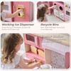 Teamson Kids Little Chef Savannah Wooden Play Kitchen with 21 Accessories, Pink - Play Kitchens - 7
