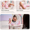 Teamson Kids Dreamy Unicorn Makeup Vanity Set Mirror & Drawer - Play Vanities - 3