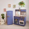 Teamson Kids Little Chef Normandy Wooden Play Kitchen with 14 Accessories, Blue - Play Kitchens - 7