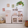 Teamson Kids Little Chef Normandy Wooden Play Kitchen with 14 Accessories, White - Play Kitchens - 7