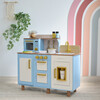 Teamson Kids Little Chef Hampton Wooden Play Kitchen with 17 Accessories, Blue - Play Kitchens - 7