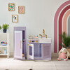 Teamson Kids Little Chef Chester Wooden Play Kitchen with 12 Accessories, Purple - Play Kitchens - 7