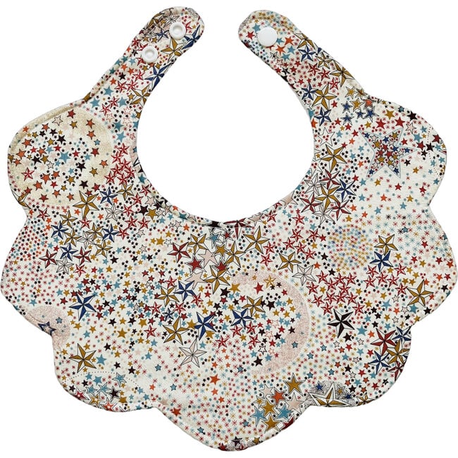 Liberty of London Scallop Baby Dribble Bib, Adeladja