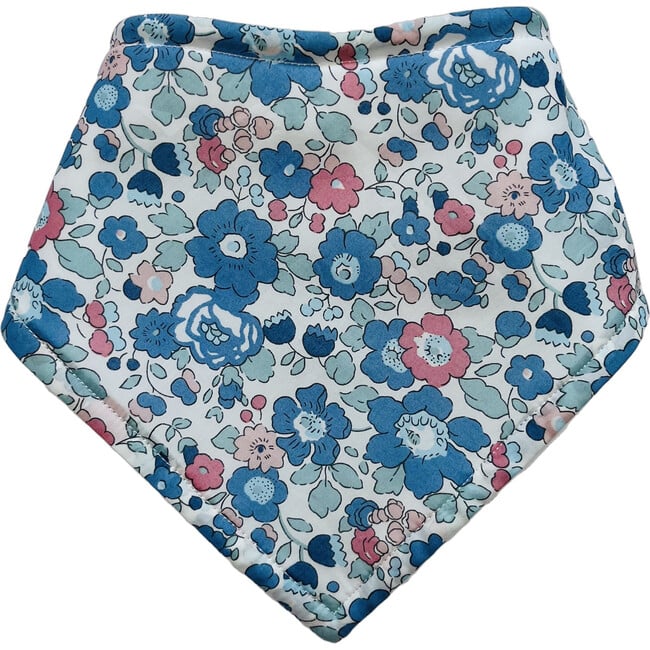 Liberty of London Baby Bandana Bib, Betsy Blue