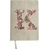 Liberty of London A5 Personalised Velvet Ruled Notebook, Ivory - Other Accessories - 1 - thumbnail