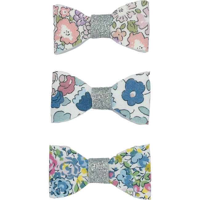 Liberty of London Hair Bow Set, Floral