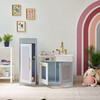 Teamson Kids Little Chef Chester Wooden Play Kitchen with 12 Accessories, Blue - Play Kitchens - 7
