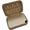 Liberty of London Personalised Velvet Travel Jewellery Case, Blush - Jewelry Boxes - 5