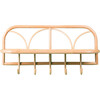 Eleanor Handcrafted Rattan Hanging Wall Shelf - Wall Décor - 1 - thumbnail