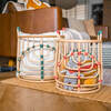Iris Handcrafted Rattan Storage Baskets, Set of 2 - Storage Baskets - 2
