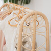 Belle Handcrafted Rattan Kids Clothing Rack, Montessori - Storage - 6