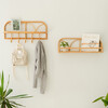 Eleanor Handcrafted Rattan Hanging Wall Shelf - Wall Décor - 3