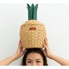 Pineapple Handcrafted Rattan Decor Basket - Small, Natural - Storage Baskets - 2