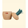 Pineapple Handcrafted Rattan Decor Basket - Small, Natural - Storage Baskets - 6