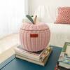 Apple Handcrafted Rattan Decor Basket - Small, Soft Pink - Storage Baskets - 5