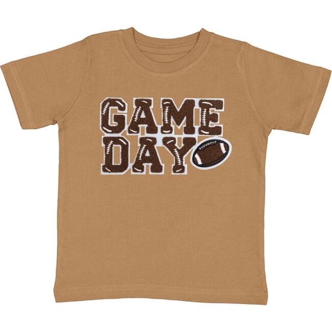 Game Day Patch Short Sleeve T-Shirt, Mocha