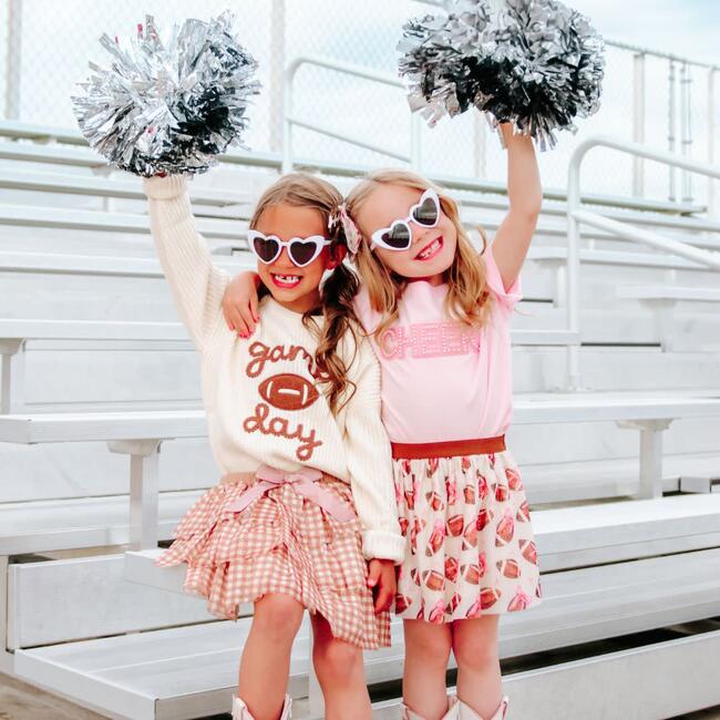 Gingham Printed Tulle Tiered Tutu, Multi - Tutus - 2