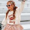 Game Day Knit Sweater, Natural - Sweatshirts - 3
