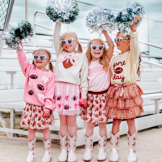 Gingham Printed Tulle Tiered Tutu, Multi - Tutus - 4