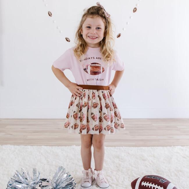 Football Cutie Tutu, Ivory - Tutus - 2