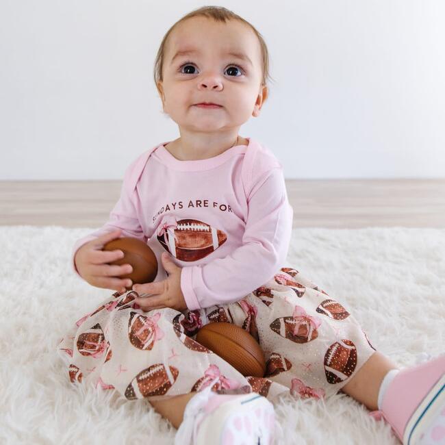 Football Cutie Tutu, Ivory - Tutus - 4
