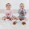 Dad's Football Buddy Long Sleeve Bodysuit, Grey - Onesies - 4