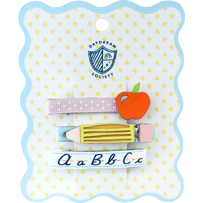 Smarty Pants ABC Hair Bar Clip Set