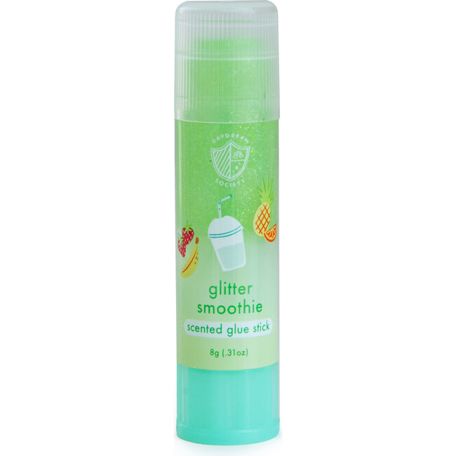 Glitter Smoothie Glue Sticks in Green